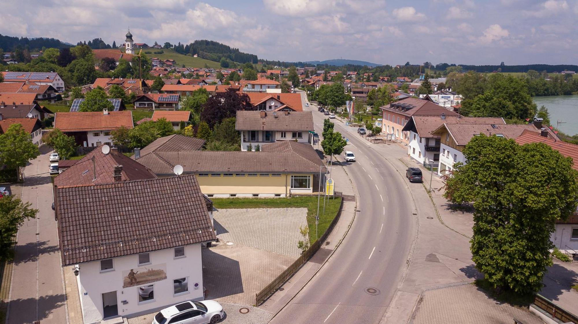 Moderne Helle Ferienwohnung Allgaeu Am See Munich Castle ليتشبروك المظهر الخارجي الصورة